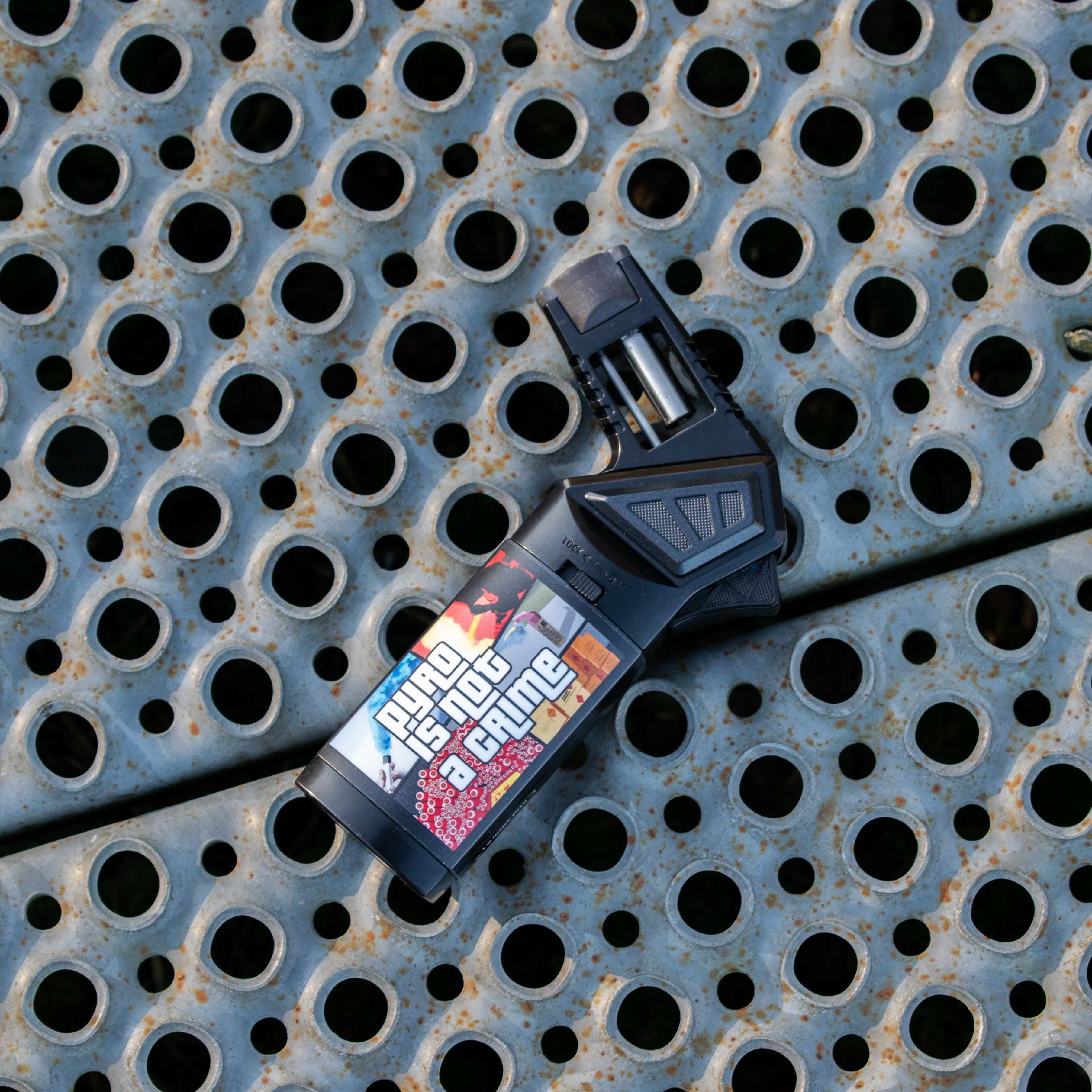 No Crime Artwork - Metal Torch